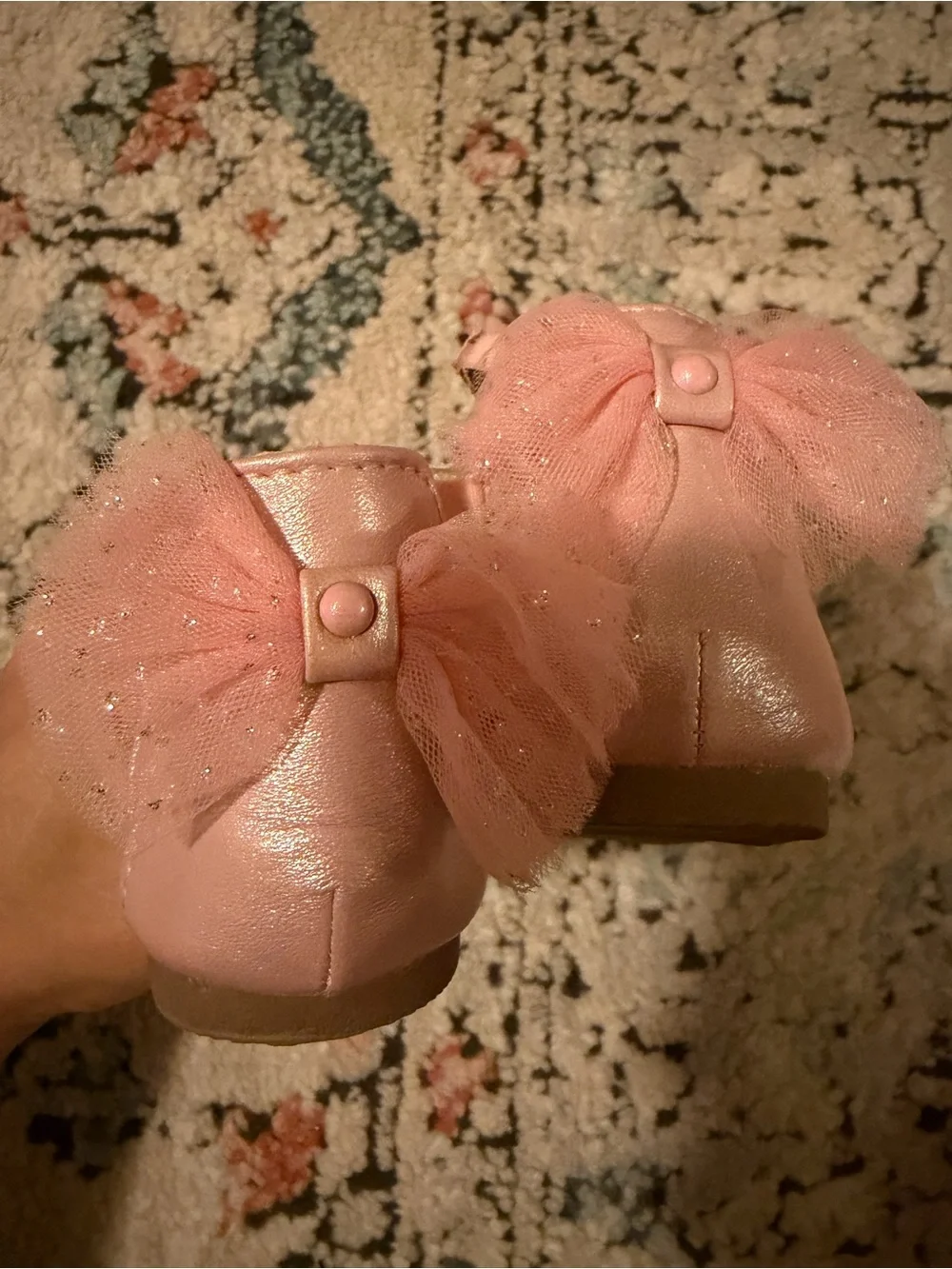 Gymboree Girls' Pink Mary Jane Ballet Flats like new worn twice size 7